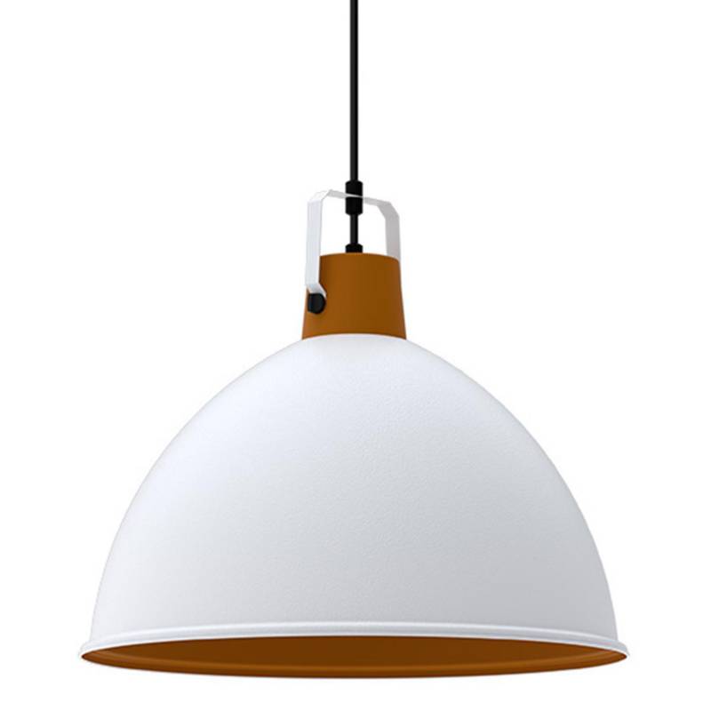 TASCHIBRA - Lámpara colgante Factory blanco 1 luz E27