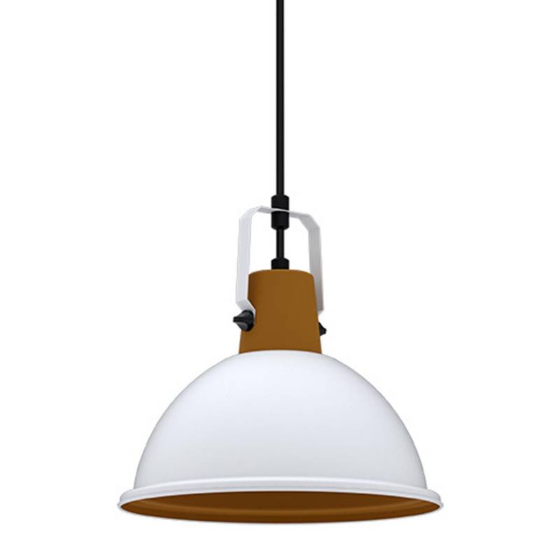 TASCHIBRA - Lámpara colgante Factory blanco 1 luz E27