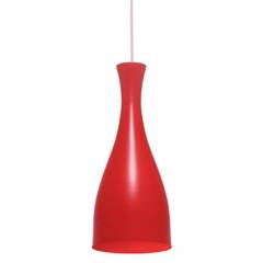 TASCHIBRA - Lámpara colgante Td rojo 1 luz E27