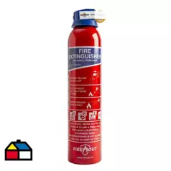FIRE OUT - Extintor aerosol portátil ABC