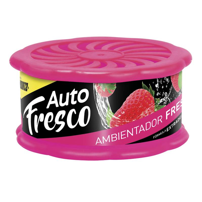SIMONIZ - Ambientador auto fresco gel 80 gr fragancia fresa