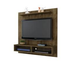 HOGA - Mueble panel tv 47" gama rústico 120x115x30 cm