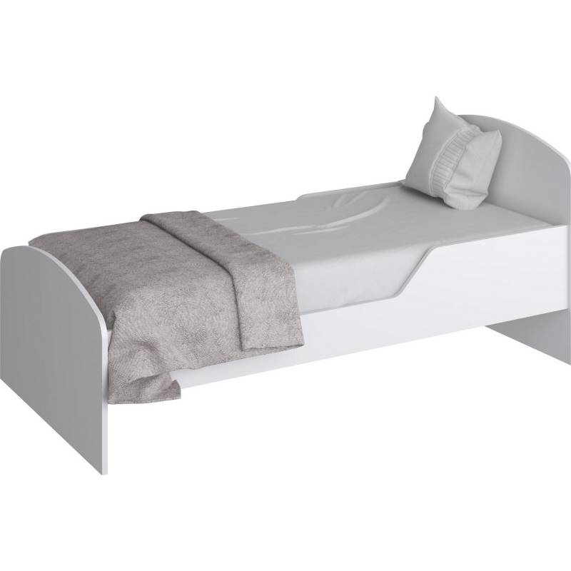KIDSCOOL - Mini cama 153x68x76 cm blanca