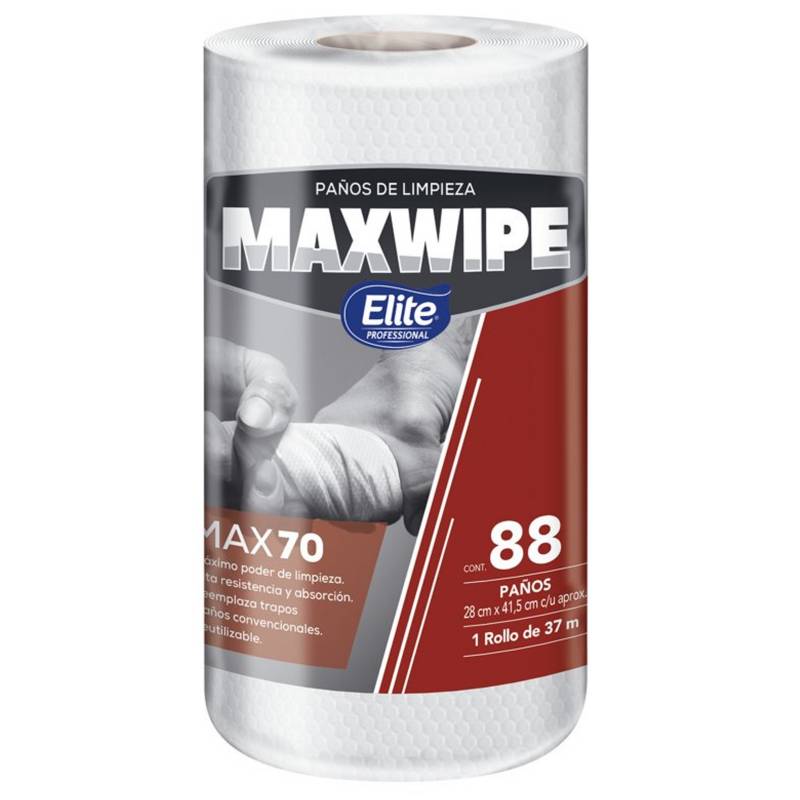 ELITE PROFESSIONAL - Paño maxwipe Max70 88 hojas