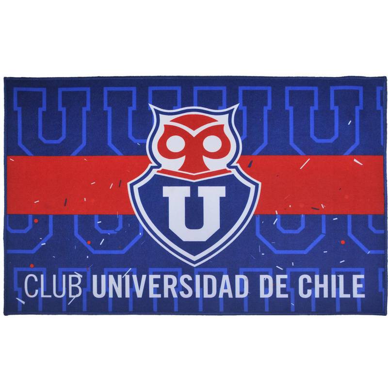 U DE CHILE - Bajada de cama U de Chile 80x120 cm multicolor