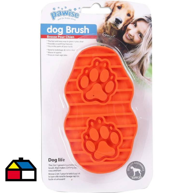 PAWISE - Cepillo goma para perro