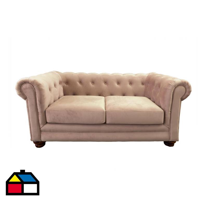 LATAM HOME - Sofa Florencia 2C Tela Soft Ve