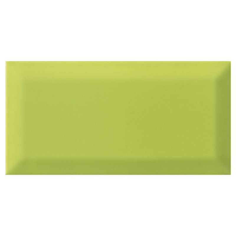 ANTIK - Cerámica bissel brillo y-green 10x20 cm  1m2