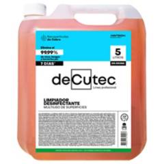 DECUTEC - Desinfectante Amonio Cuaternario con Nanopartículas de Cobre 5 l