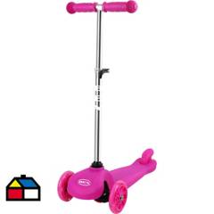 BEX - Scooter rosado 3 ruedas