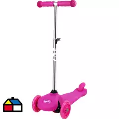 BEX - Scooter rosado 3 ruedas