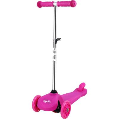 Scooter rosado 3 ruedas