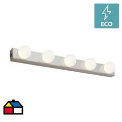 JUST HOME COLLECTION - Aplique baño Led Round 5 luces Ip44