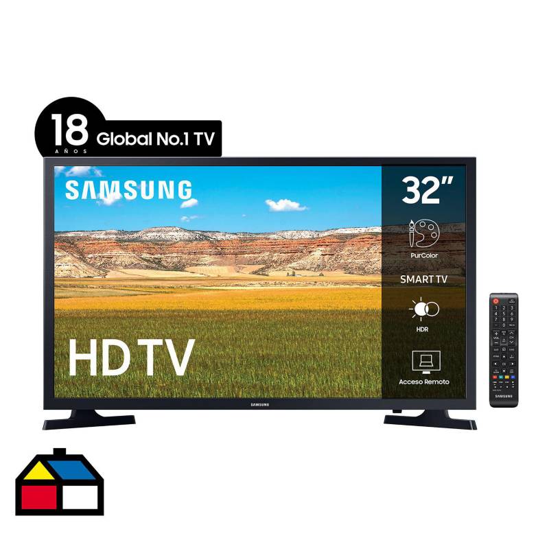 SAMSUNG - Smart TV LED 32 " HD UN32T4300AGXZS