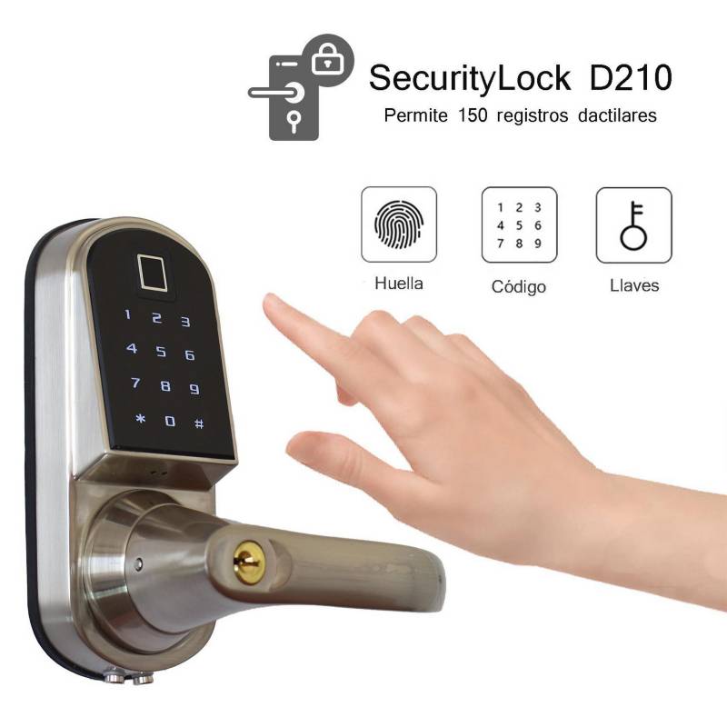 VIPA - Cerradura smartlock d210 fingerprint derecha