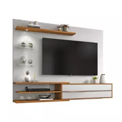 HOMEMOBILI - Panel tv 60" mdp blanco 151x180x36 cm