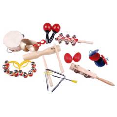 DACTIC - Set 14 instrumentos musicales infantil percusión
