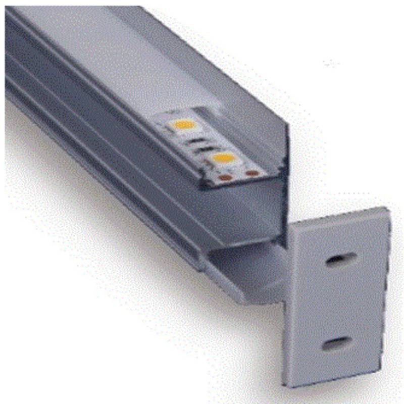 DEMASLED - Perfil aluminio doble bidireccional para cintas led 2 metros