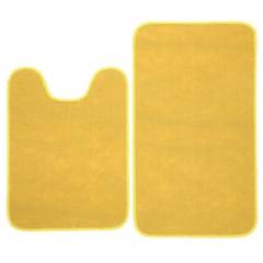 SUENO BLANCO - Set baño 2 piezas antideslizante amarrillo