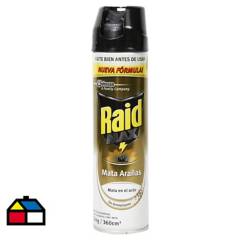 RAID - Insecticida para arañas y cucarachas 360 ml aerosol