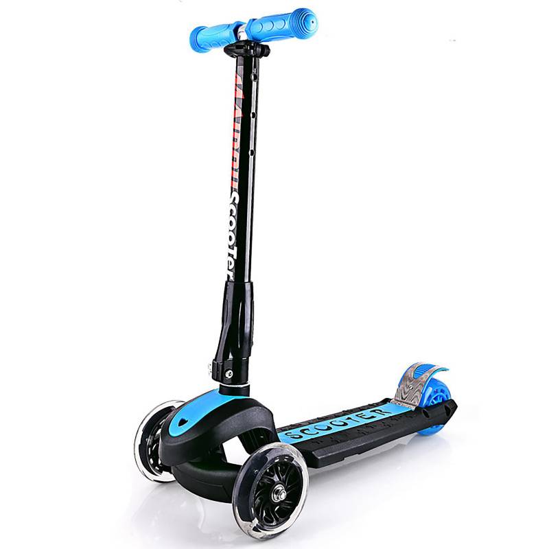 KIDSCOOL - Scooter infantil regulable azul