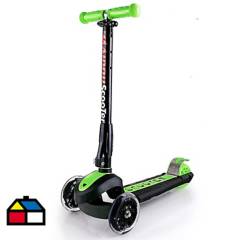 KIDSCOOL - Scooter infantil regulable verde