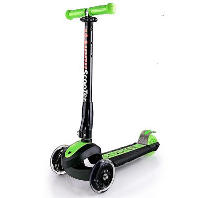 Scooter infantil regulable verde