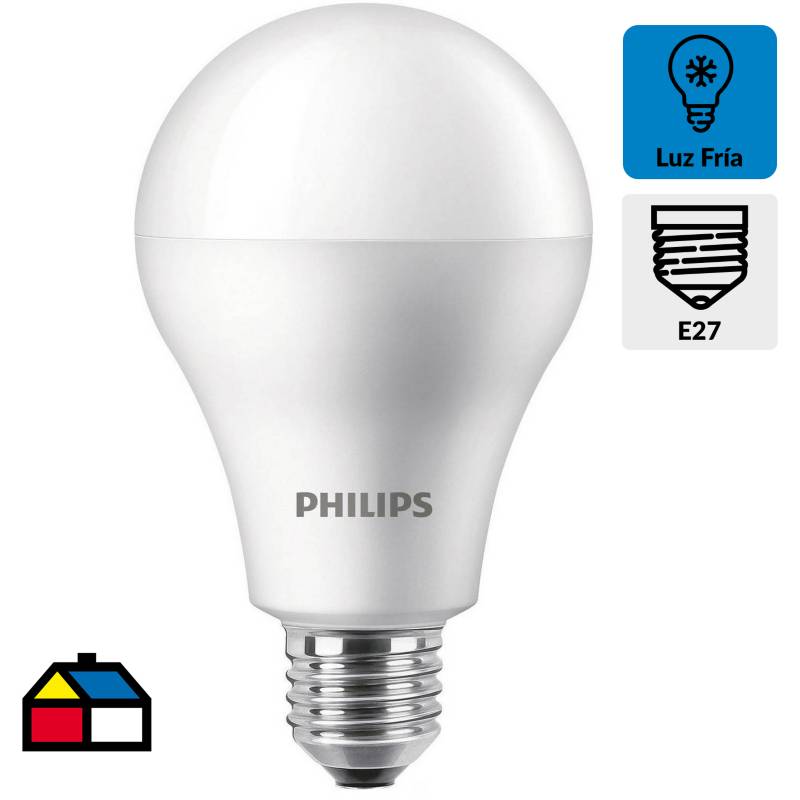 PHILIPS - Pack 3 Ampolletas ess led bulb E27 12W luz fría