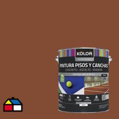 KOLOR - Pintura pisos y canchas arcilla 1 galón