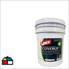 LANCO - Esmalte texturizado cover-up blanco b/pastel 4 galones