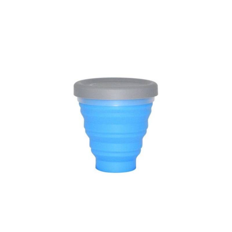 PRO OUTDOOR - Vaso plegable 200 ml azul