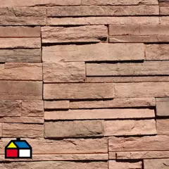 NATSTONE - Piedra Reconstituida Valdivia Tierra Arcilla 0,4 m2