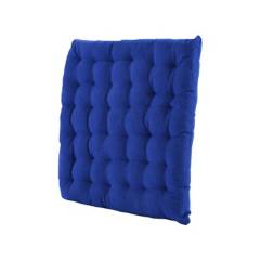 DIB - Cojín Silla Denim Color 40X40 cm Azul