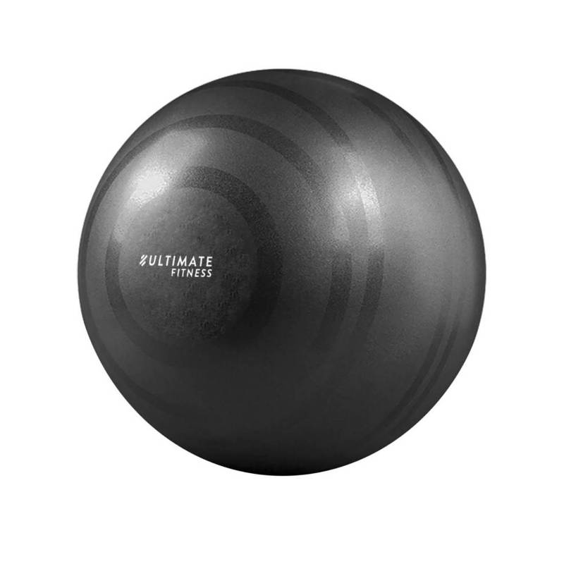 ULTIMATE FITNESS - Balón Pilates PRO 75 cm Negro