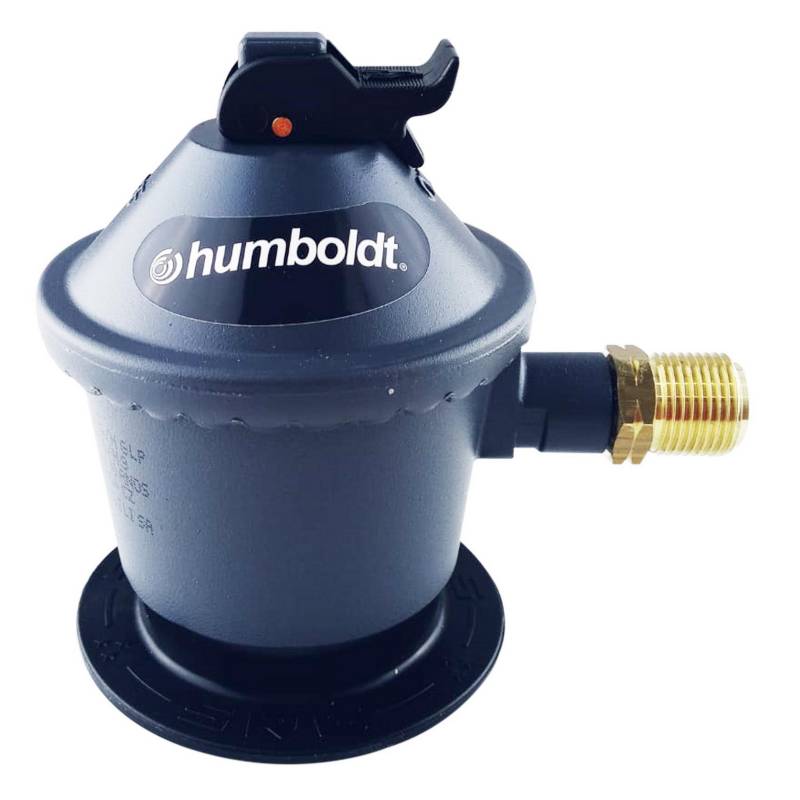 HUMBOLDT - Kit regulador de gas + flexible 3/8"x1/2"