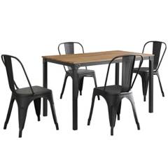 JUST HOME COLLECTION - Comedor set 1+4