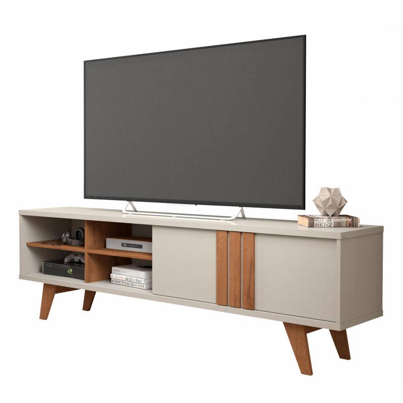 JDO&DESIGN - Rack TV 80" Paraty beige 180x57x38,8 cm