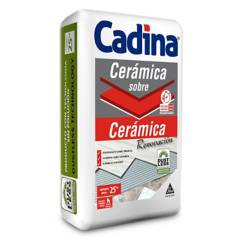 CADINA - Adhesivo cerámico en polvo renovación 25 kilos
