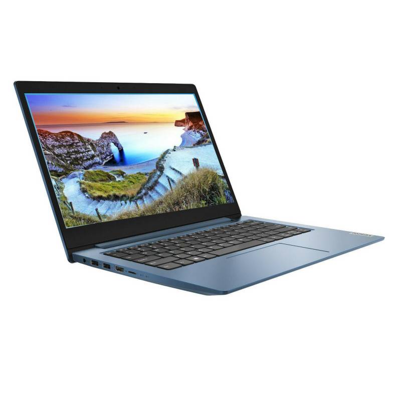 LENOVO - Notebook Quad Core Intel Pentium Silver / 4GB RAM / 128GB SSD  / 14" HD / Teclado Inglés