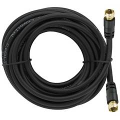 MACROTEL - Cable coaxial c/term f negro 15 m