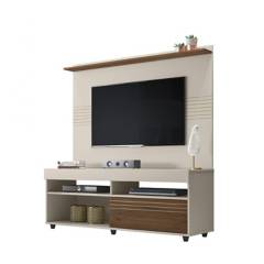 JDO&DESIGN - Rack TV 60" + Panel Beige Café 142x135x38 cm