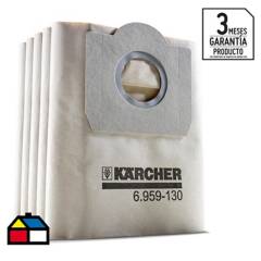 KARCHER - Bolsas filtros de papel para aspiradora 5 unidades