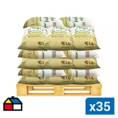 ARMONY - Pack 35 sacos tierra de hojas 40 l