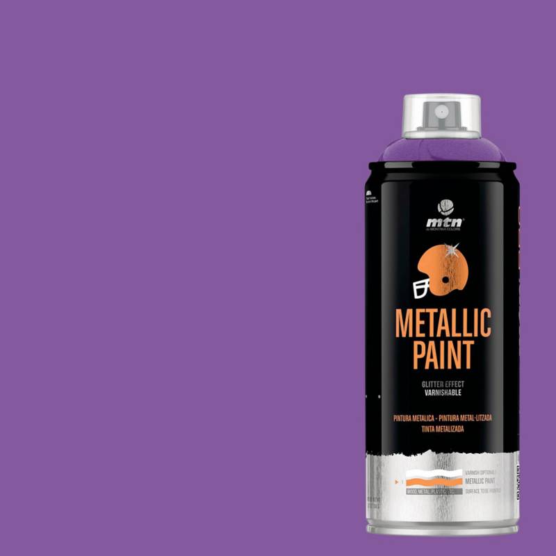 MONTANA - Pintura Metalizada en Spray Violeta Metálico 400ml
