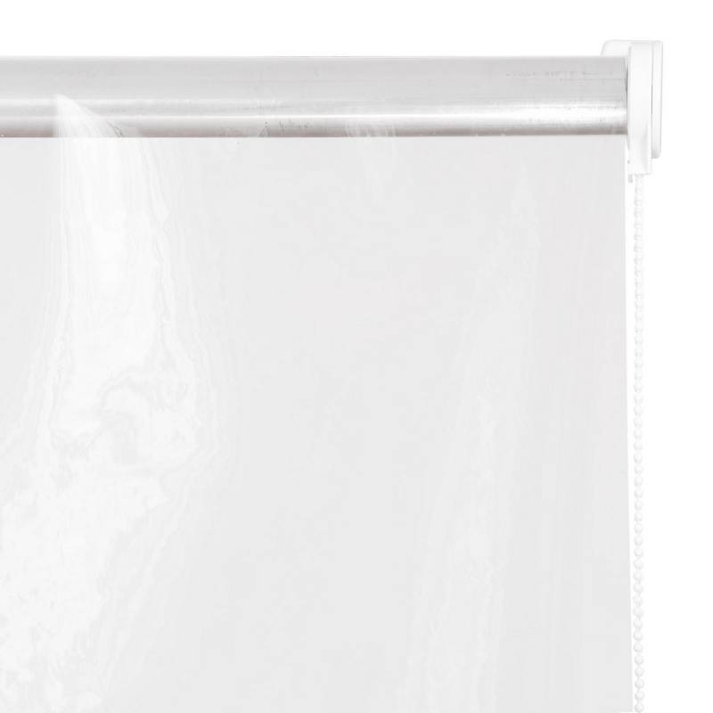 JUST HOME COLLECTION - Cortina PVC Transparente Enrollable Con Instalación A La Medida Ancho Entre110,5 a 120 Cm Alto 251 a 300 CM