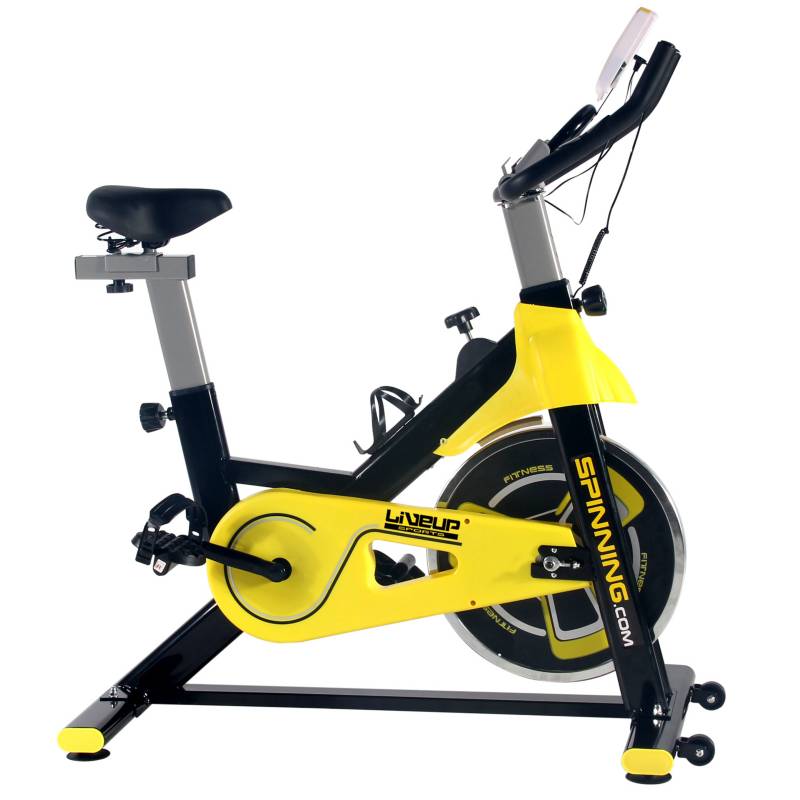  - Bicicleta spinning yellow/black 7903