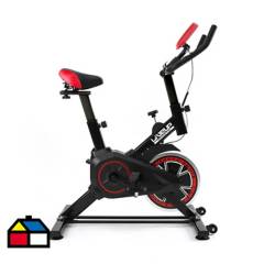 LIVE SPORT - Bicicleta spinning black/red 7622.