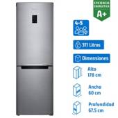 SAMSUNG - Refrigerador no frost bottom 311 litros