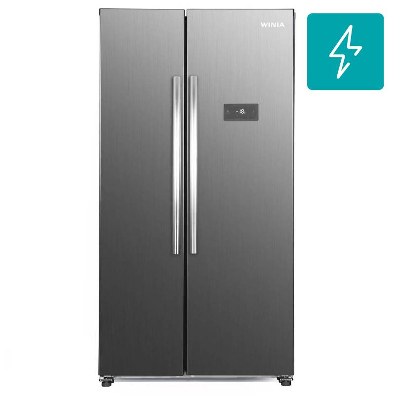 WINIA - Refrigerador side by side&nbsp;436 litros inox