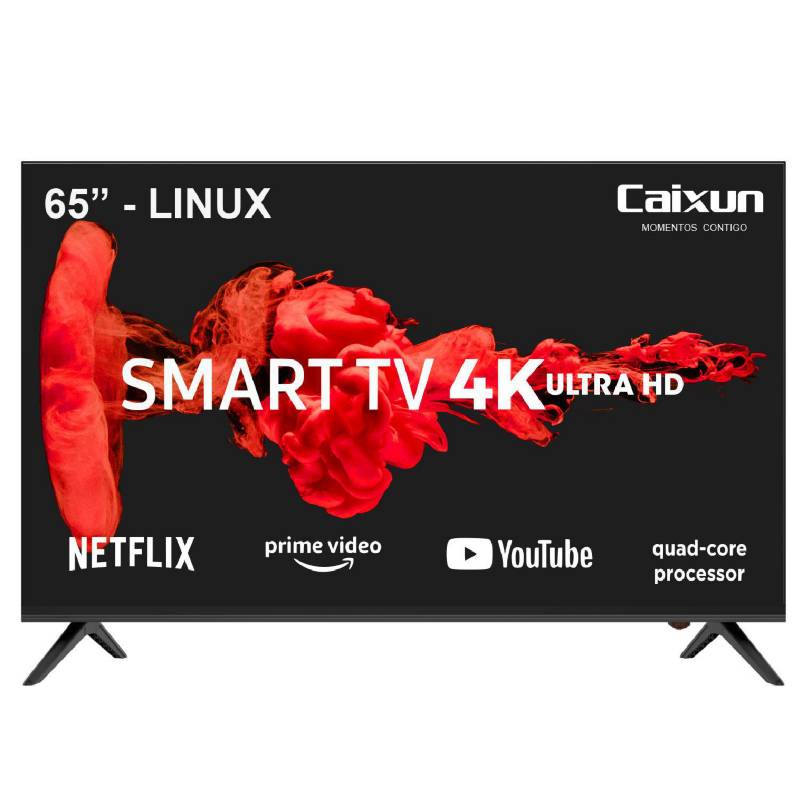 CAIXUN - Led 65" CS65S1USM UHD 4K Smart TV